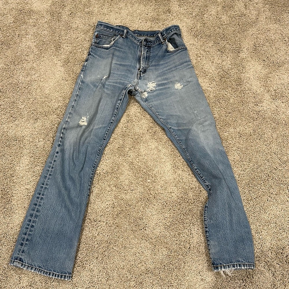 Vintage broken in Levi’s 517